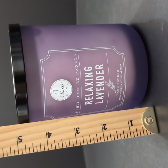 NWOT,DW Home, Relaxing Lavender 2 Wick Candle. - Picture 7 of 7